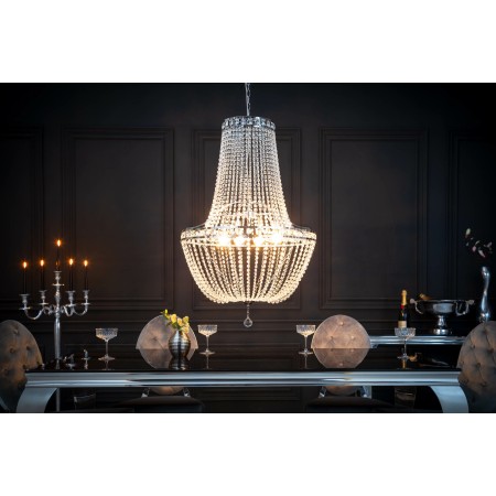 Lustre extravagant GLORY 110cm suspension en cristal