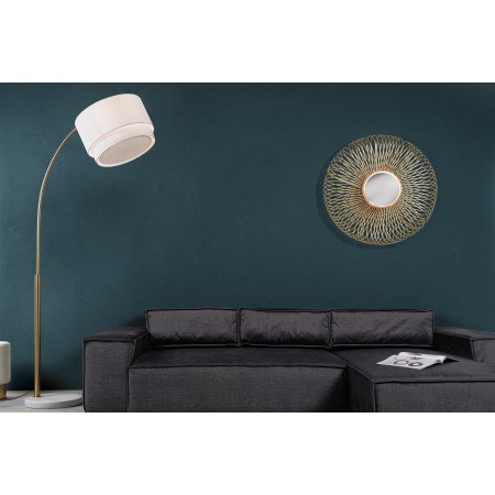 Ausziehbare Stehlampe LOUNGE DEAL 210cm weiÃ gold...