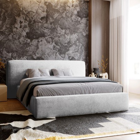 copy of Letto Nova Chest -  Tissu chenille gris