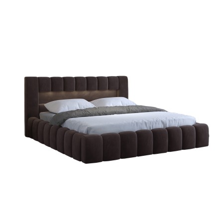 copy of Cama de Arcón Nova -  Velours Marron foncé