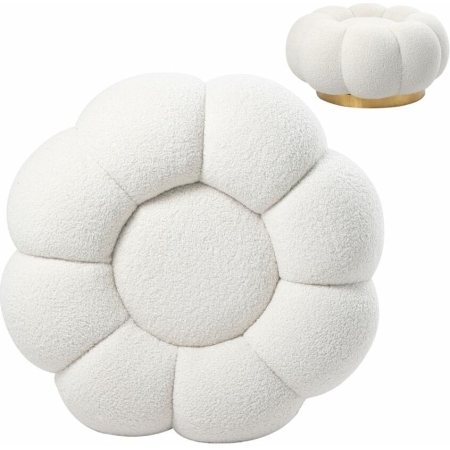 POUF -  Boucle or