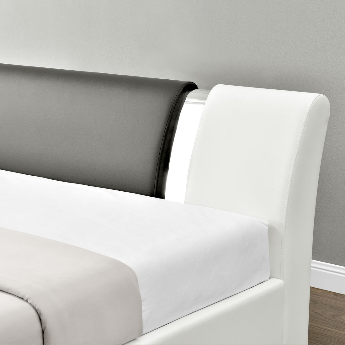 Cama de diseño Atlantic con almacenamiento integrado - MEUBLERDESIGN