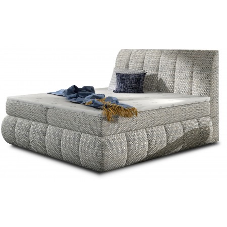 Komplettbett mit Boxspring-Matratze VINCENZO -...