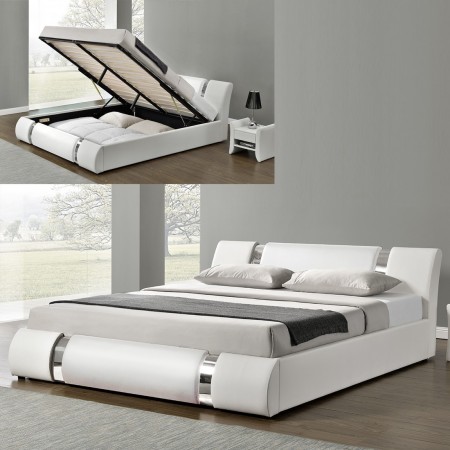 Letto Nova Chest -  Bianco