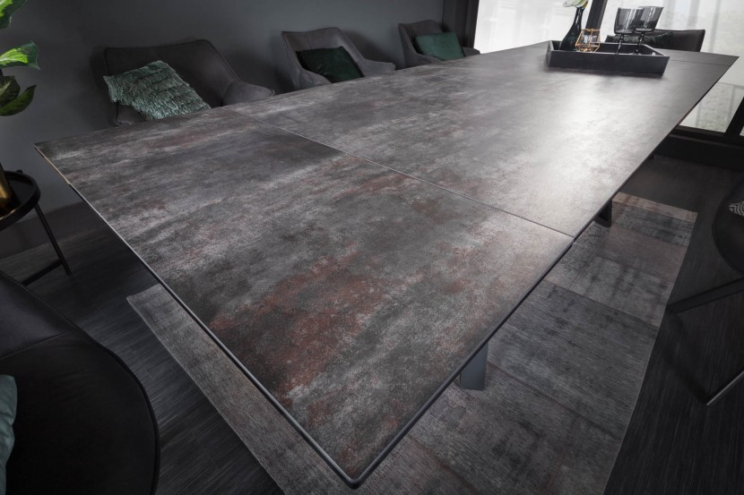 Table de salle à manger extensible ATLAS 180-220-260cm Plateau
