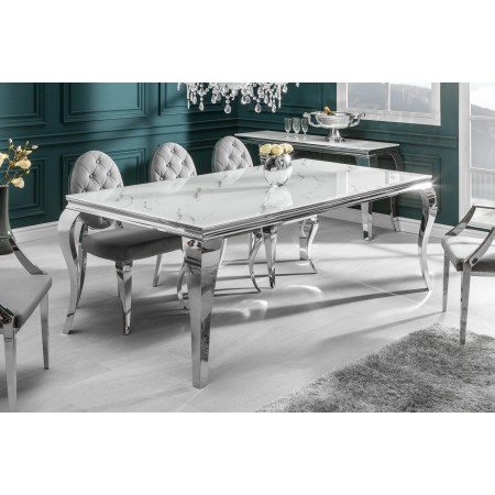  Elegante tavolo da pranzo MODERN BAROCK 200cm piano in...