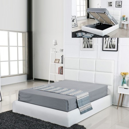 Letto a baldacchino Alves design -  Bianco