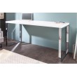 Scrivania moderna WHITE DESK 140cm white high gloss office desk