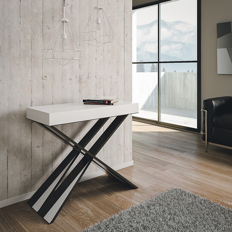 Table console extensible 1 à 15 places MADE IN ITALY