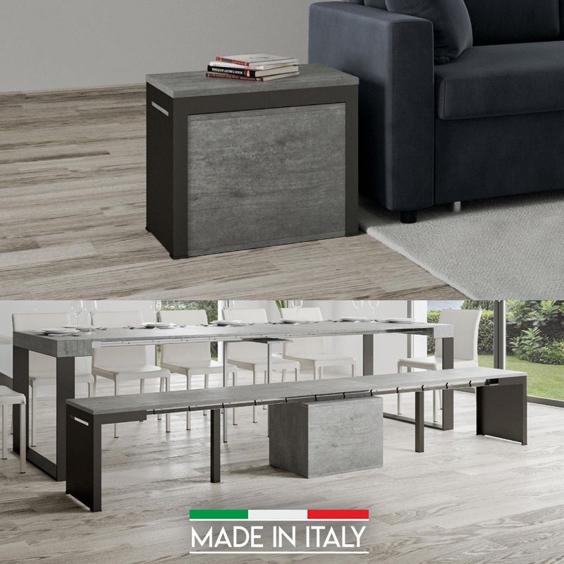 WALK Ausziehbare Bank - 1 bis 10 Plätze - MADE IN ITALY