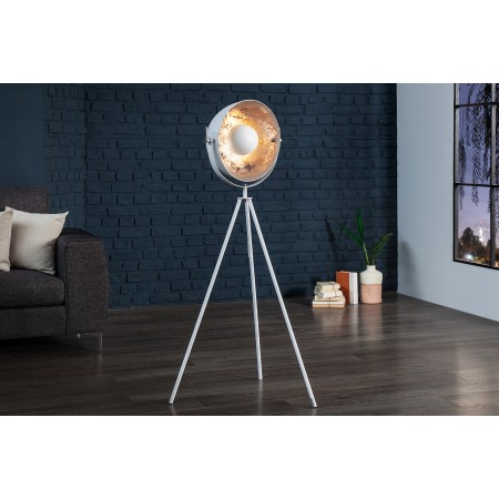  Elegante lampada da terra STUDIO 145cm bianco foglia...