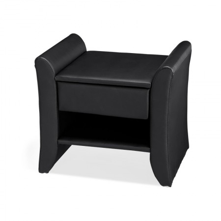 Table de chevet NOVA - Table de nuit - Design -  Noir