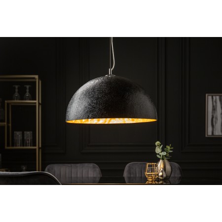  Lámpara colgante de diseño elegante GLOW 50cm negro oro...