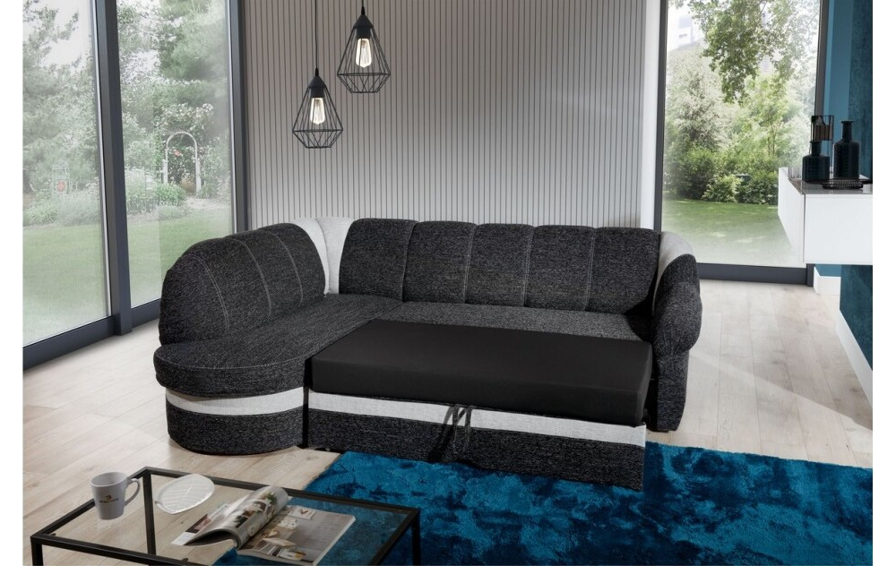 Canapé d'angle convertible Benano-MEUBLERDESIGN