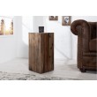  Colonne décorative COLUMNA 50cm acacia vintage marron table d'appoint 